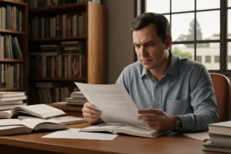 Cérebro digital brilhante, representando inteligência artificial moldando o futuro.