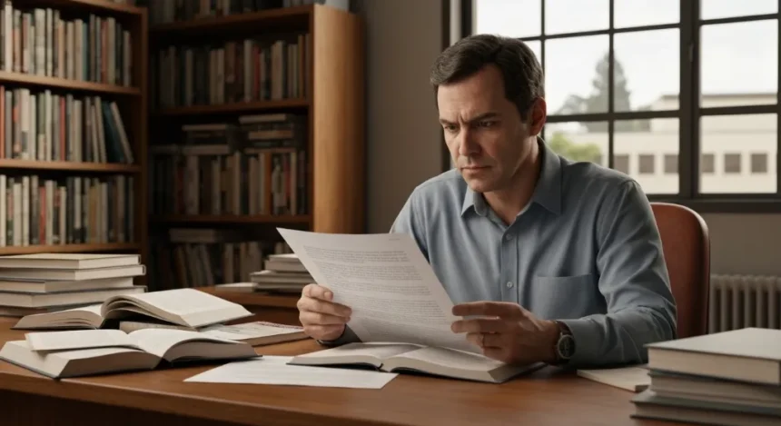 Cérebro digital brilhante, representando inteligência artificial moldando o futuro.