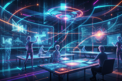 Descubra como a IA no trabalho impulsiona produtividade, inovação e resultados com as principais ferramentas de inteligência artificial para empresas em 2026.