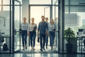 Gráfico de barras mostrando profissões com os maiores salários iniciais em 2026.