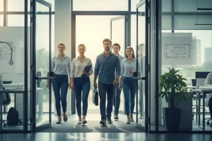 Gráfico de barras mostrando profissões com os maiores salários iniciais em 2026.